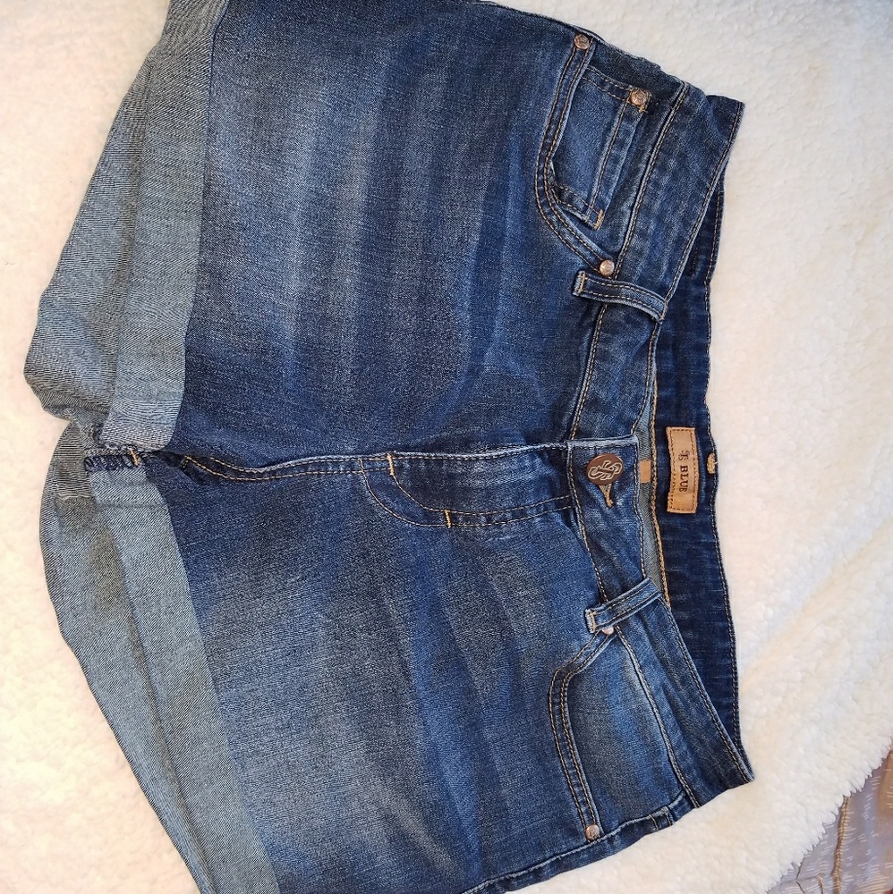 STD Blue denim shorts